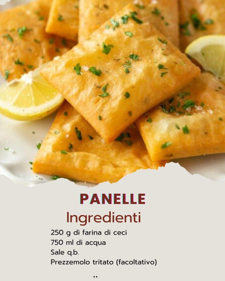 Panelle Siciliane La Ricetta Tradizionale