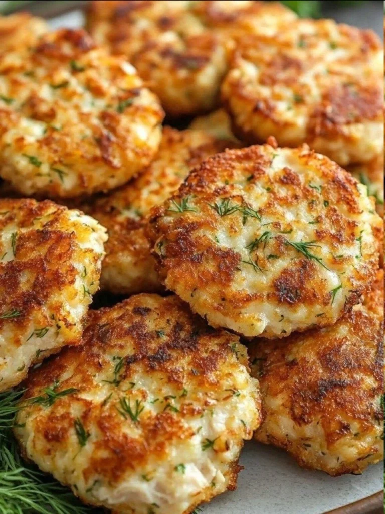 Buñuelos de pollo crujientes