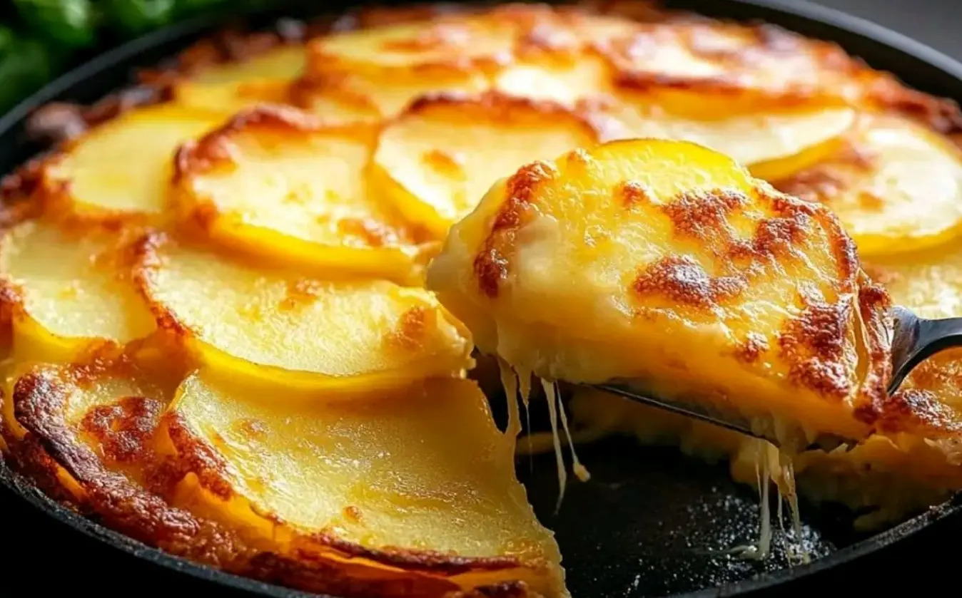 Questa è la ricetta più deliziosa per patate e formaggio per cena. Dovete assolutamente provarla.
