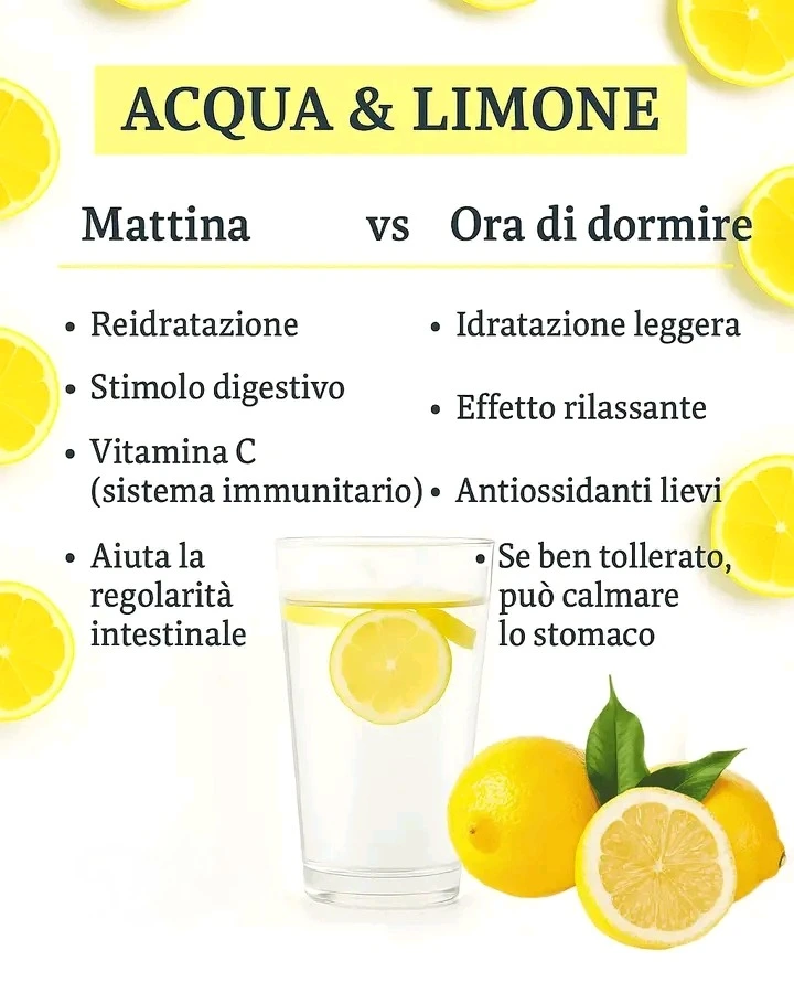 Acqua & Limone Quando è Meglio Bere Questa Semplice Pozione Magica