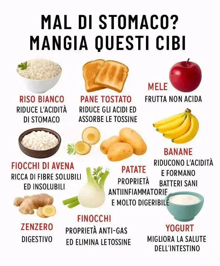 Quando ho mal di stomaco mangio una di queste cose e mi passa, digerisco e sparisce anche il gonfiore