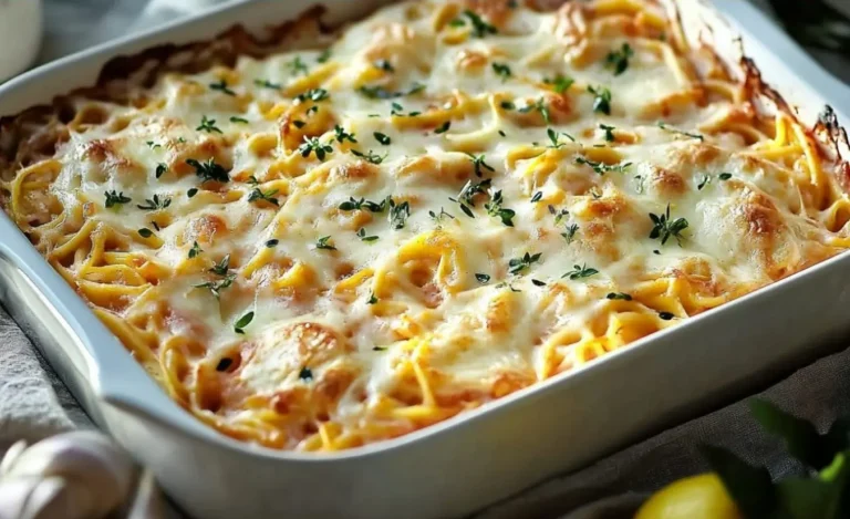 A TUTTI piace questa FACILE CASSERUOLA DI SPAGHETTI al formaggio, piacerà anche a voi! | Pasto facile ed economico