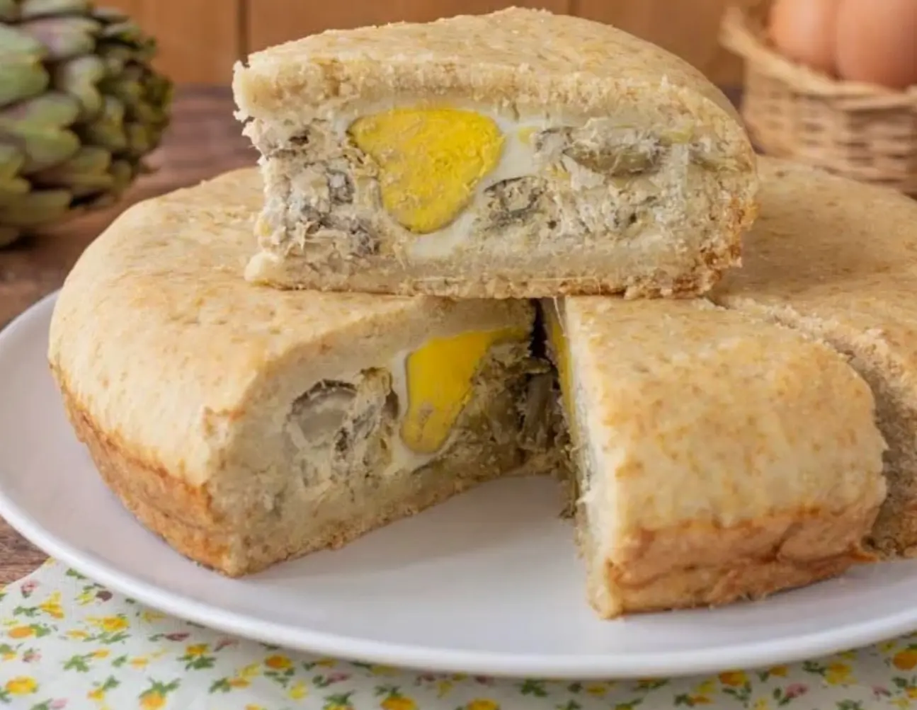 Torta pasqualina ai carciofi