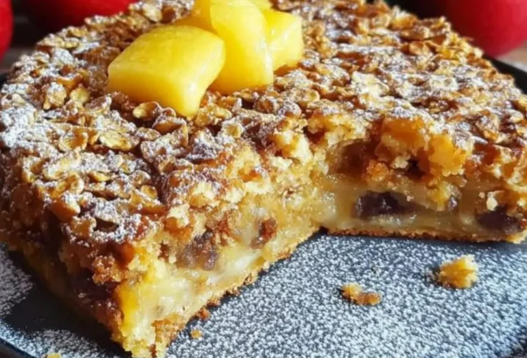 Se Hai Avena e Mele, Prepara Questa Torta di Mele Dietetica! Senza Zucchero! Senza Farina! Senza Olio!