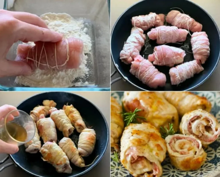 Involtini di tacchino: la ricetta gustosa dei rotolini ripieni di prosciutto e formaggio