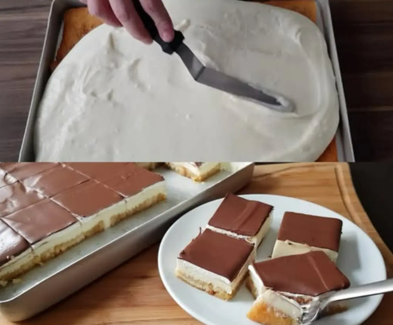 Si prepara con semplici fette biscottate e non ha bisogno di cottura. Lasciatela in frigo, il risultato è golosissimo!