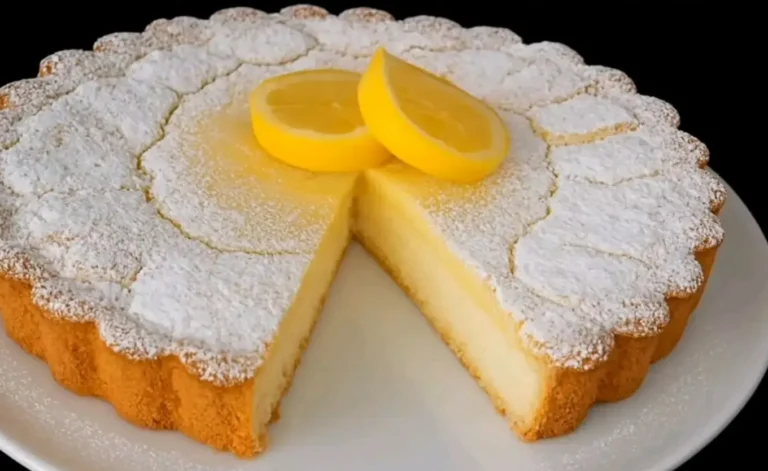 Crostata alla crema con mascarpone e limone