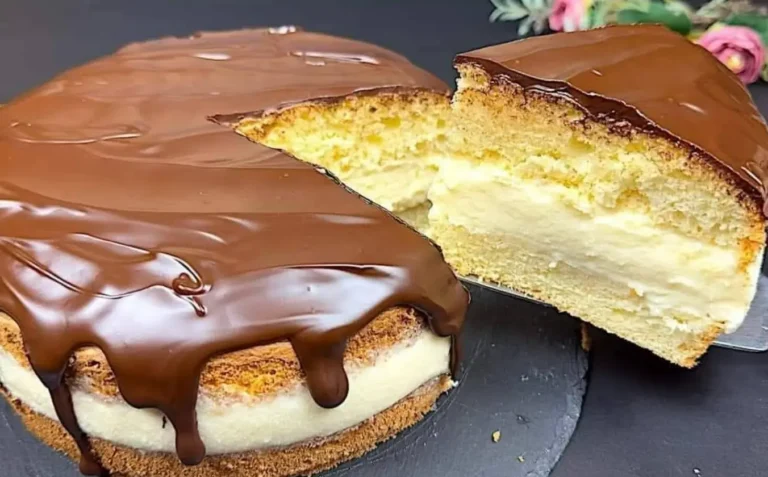 Torta Boston Cream! Una delle mie torte preferite! Deliziosa!