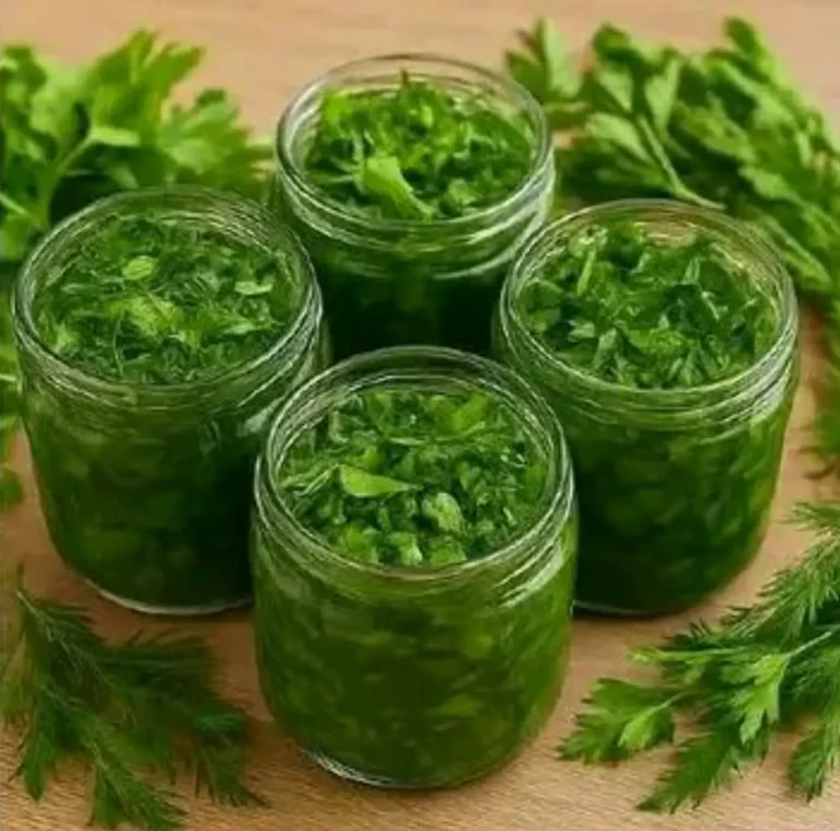 Come conservare il prezzemolo e mantenerlo fresco per un anno