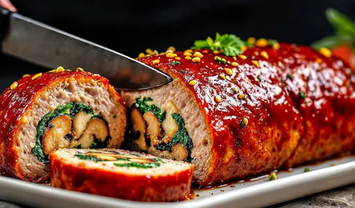 Polpette ripiene di funghi e spinaci