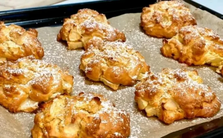 Biscotti che mangerete senza sensi di colpa! Deliziosi biscotti alle mele pronti in soli 5 minuti!