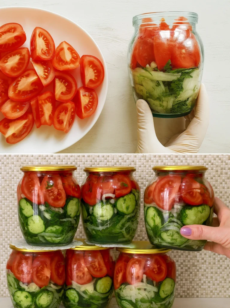 Cetrioli, pomodori e cipolle: con questa ricetta li mangio per 1 anno | Me l’ha insegnata mia nonna!