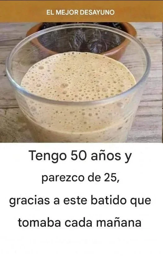 Tengo 50 años y un cuerpo de 25, gracias a este batido que bebo todas las mañanas
