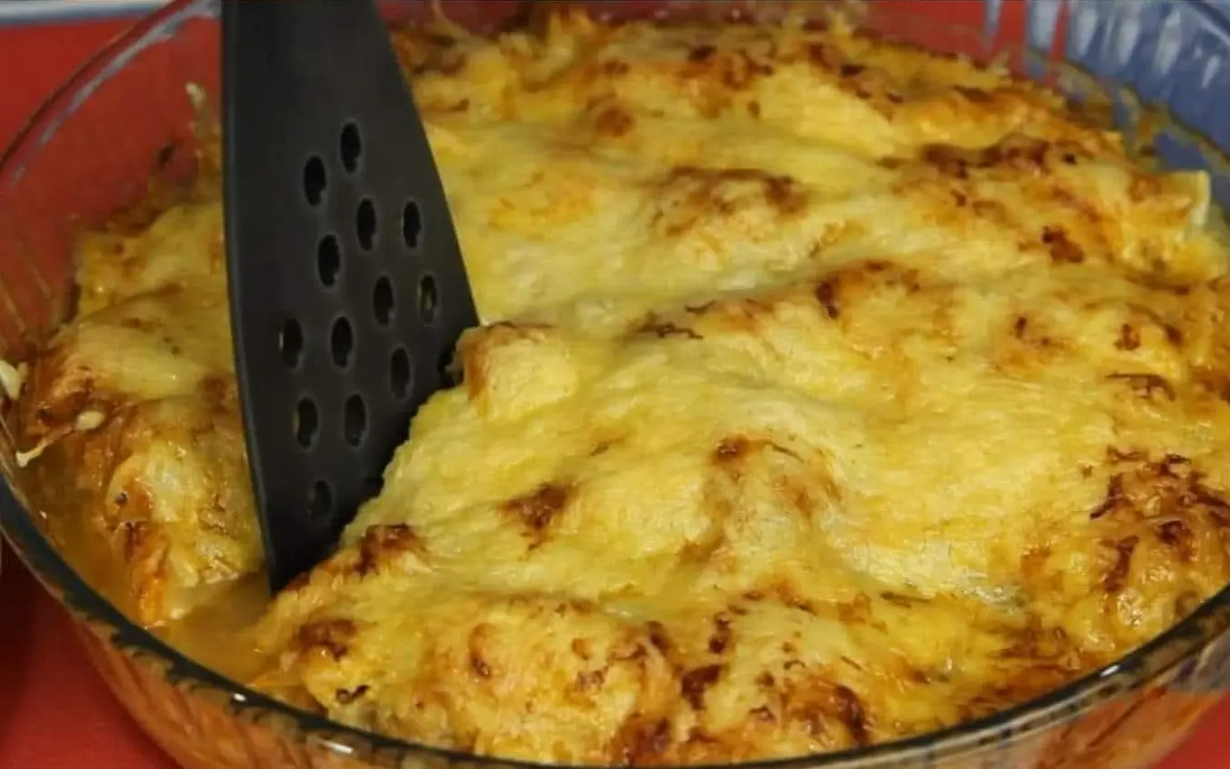 Sformato di maiale al formaggio e senape