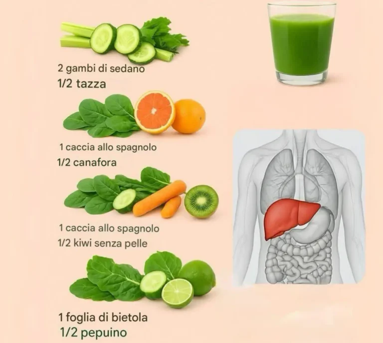 Succo di magnesio per ridurre l’infiammazione di fegato e braccia