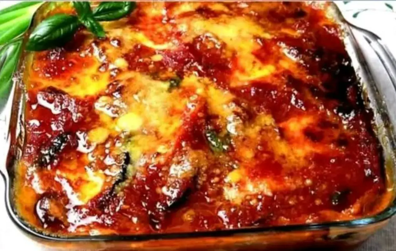 SENZA FRITTURA Questa parmigiana di melanzane è la fine del mondo!