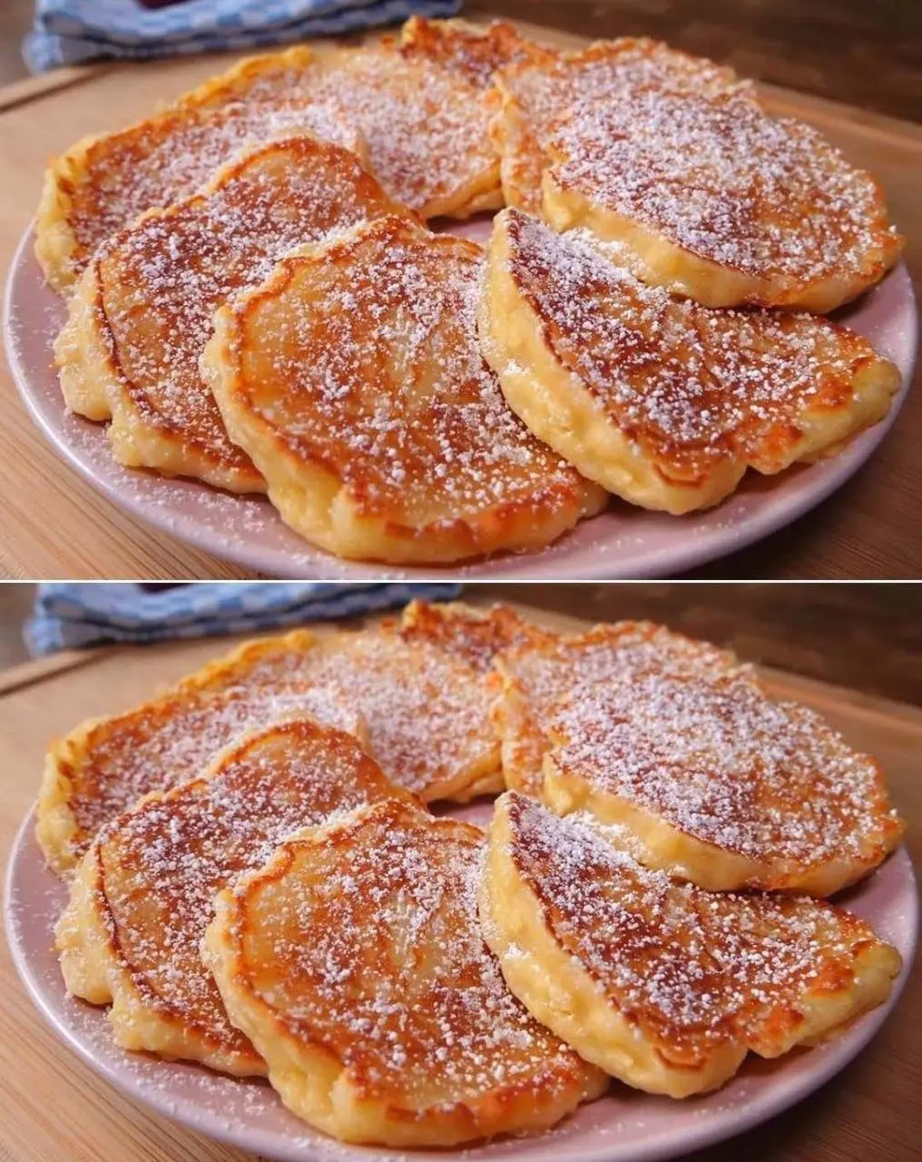 Panqueques de manzana de 1 minuto