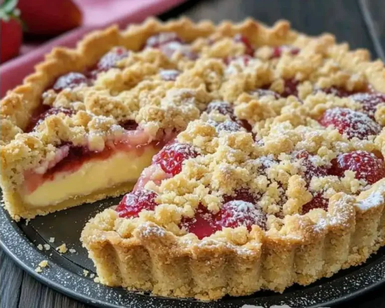 Sbriciolata Crema e Fragole