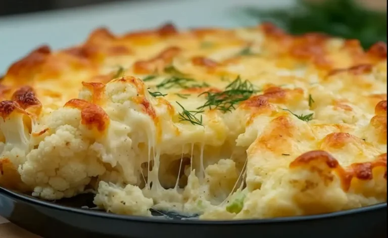 Il cavolfiore lo preparerai sempre così ~ Ricetta del cavolfiore al forno con formaggio