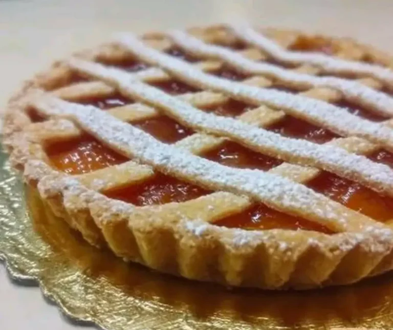 Crostata con Marmellata di Albicocche
