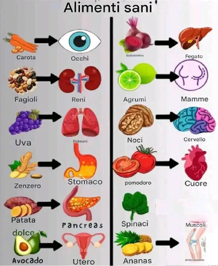 Alimenti sani che curano