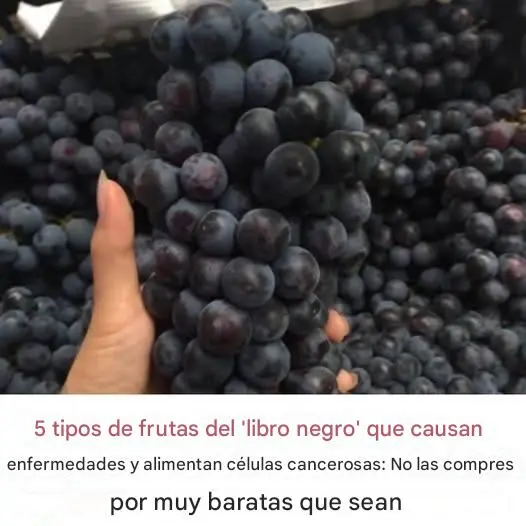5 frutas vinculadas al crecimiento de enfermedades y cáncer