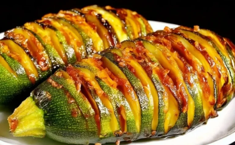 Zucchine Hasselback