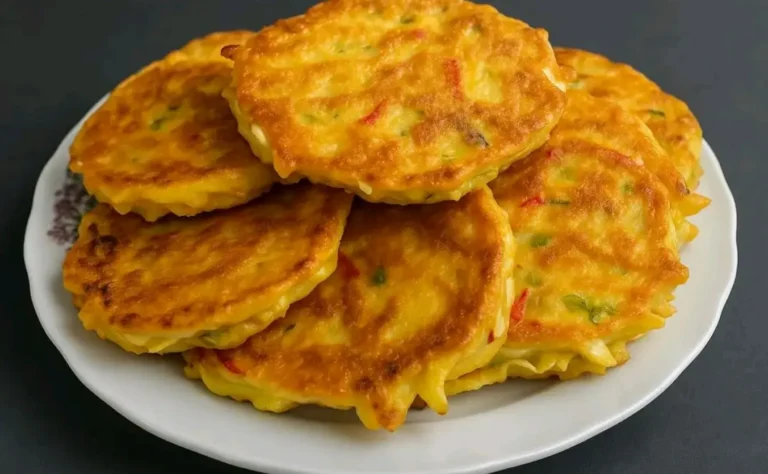 Ricetta per pancake croccanti con cavolo e uova