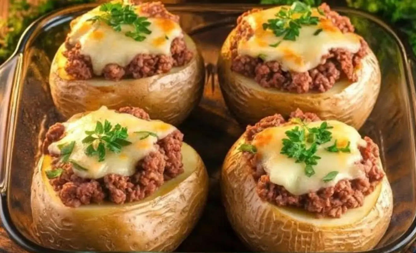 Sformato di patate e carne macinata al formaggio