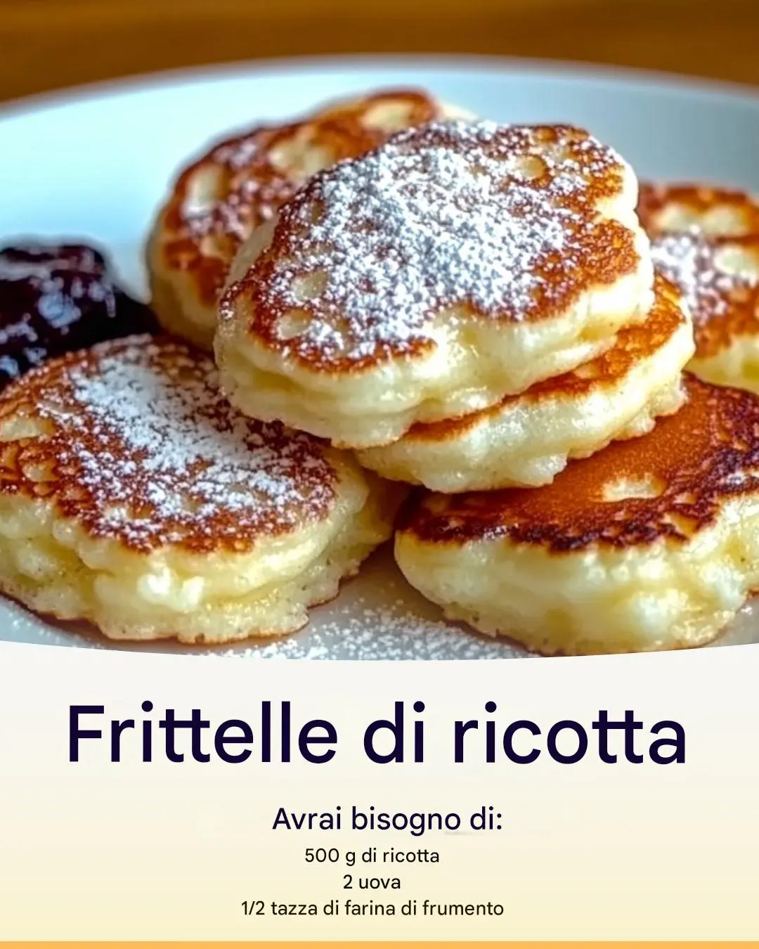 Pancakes di ricotta