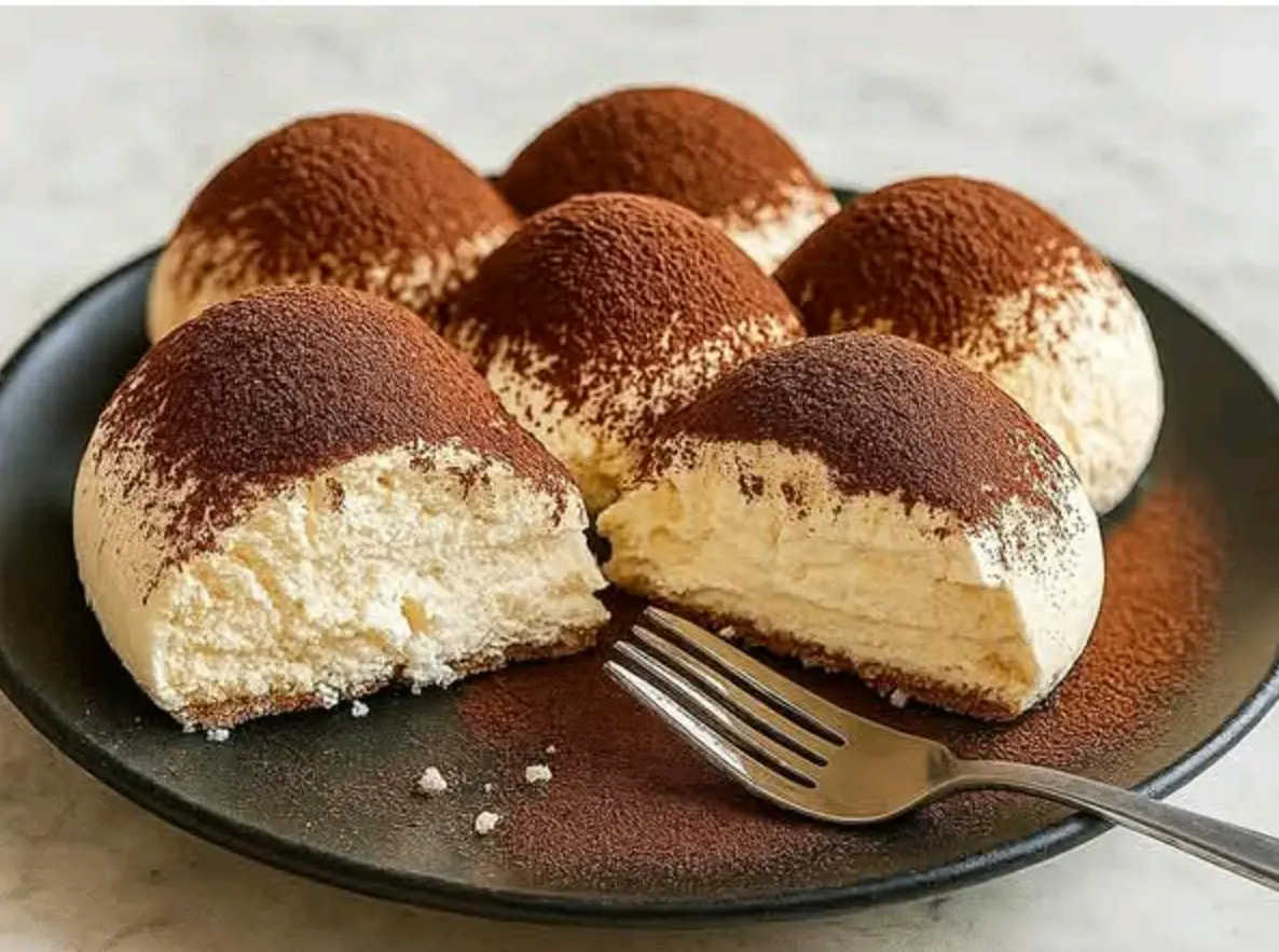 Tartufi proteici al tiramisù