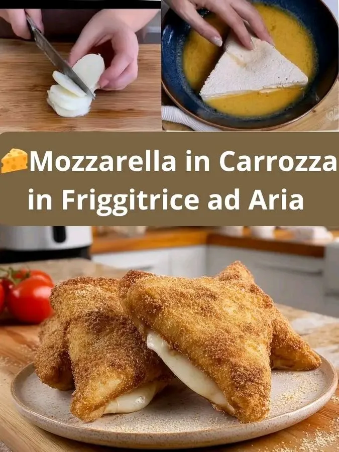 🧀 Mozzarella in Carrozza in Friggitrice ad Aria