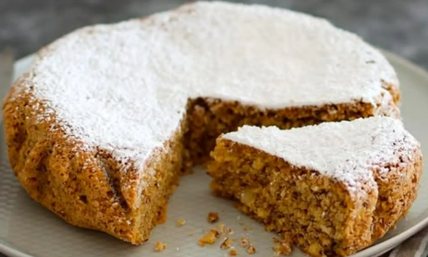 TORTA ALLE MANDORLE senza latte e burro!