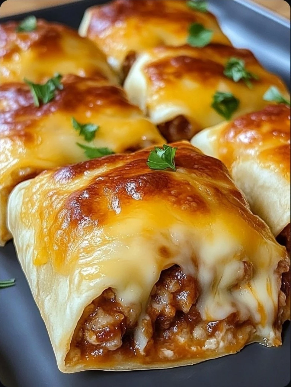 Receta de tacos de bolsillo con queso