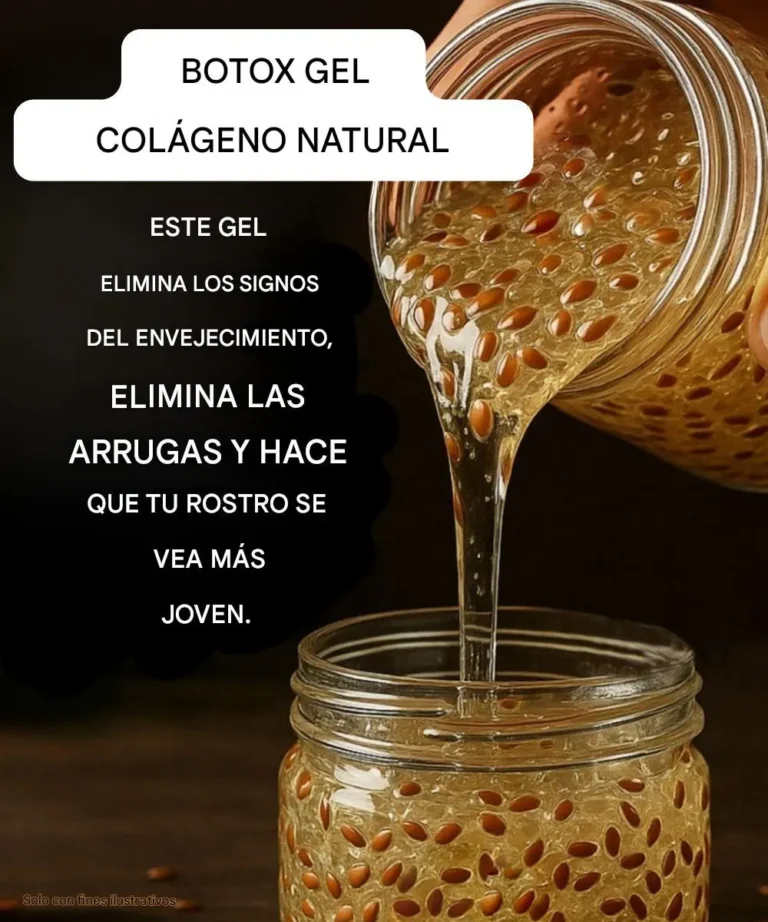Receta: Remedio antienvejecimiento para rejuvenecer el rostro.