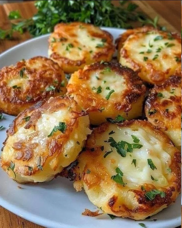 Rondas de patatas al horno con queso: Una receta irresistible