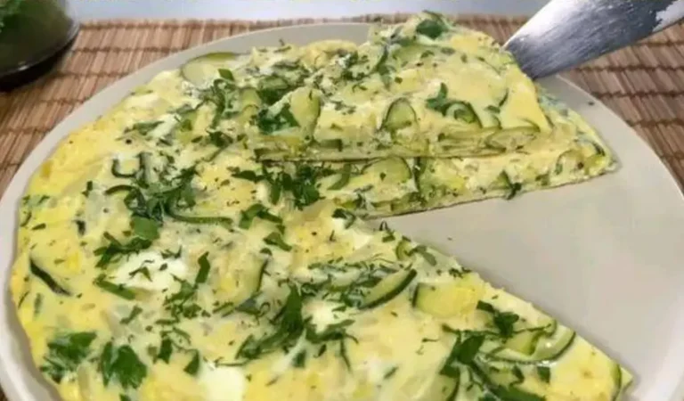 Frittata di zucchine e prezzemolo