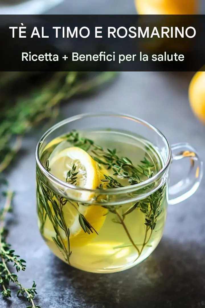 Tè al timo e rosmarino con incredibili benefici