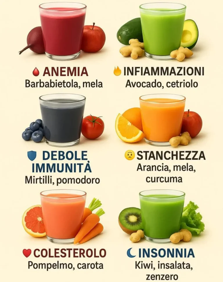 6 Succhi Naturali per la Salute Quotidiana