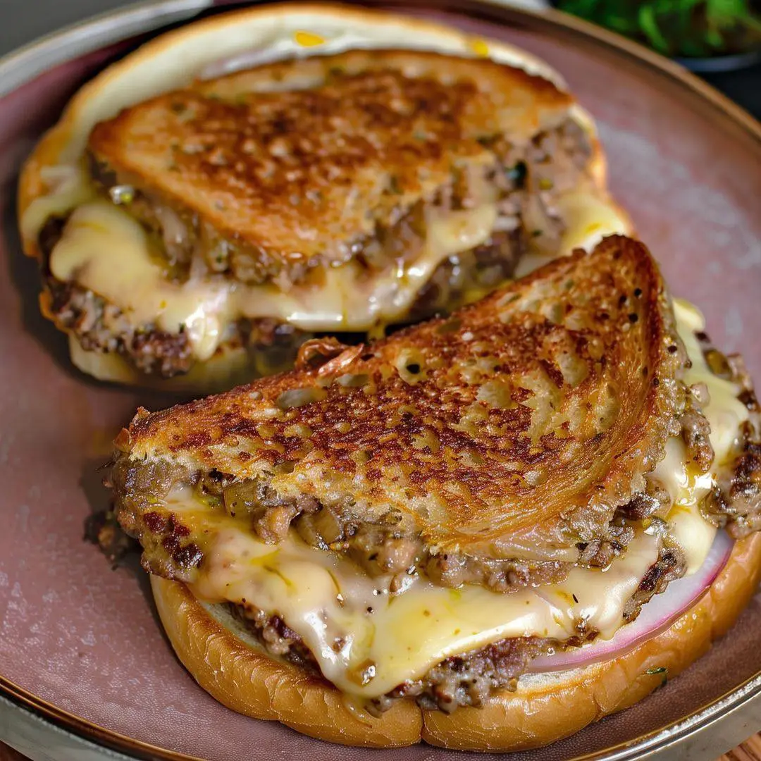 Patty Melts con salsa secreta