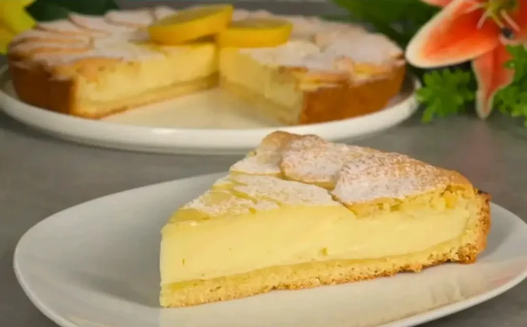Ricetta della crostata al limone e crema pasticcera