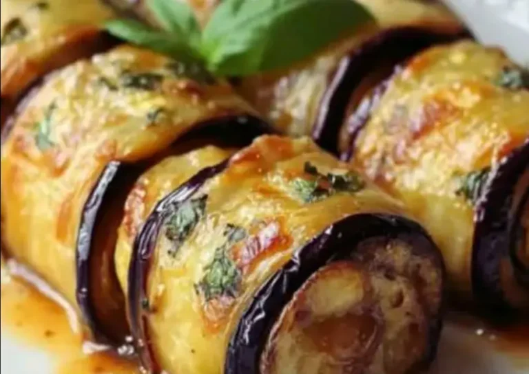 Involtini di Melanzane Grigliate con Ricotta e Pesto di Pomodori Secchi