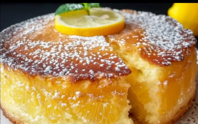 Torta morbida al limone