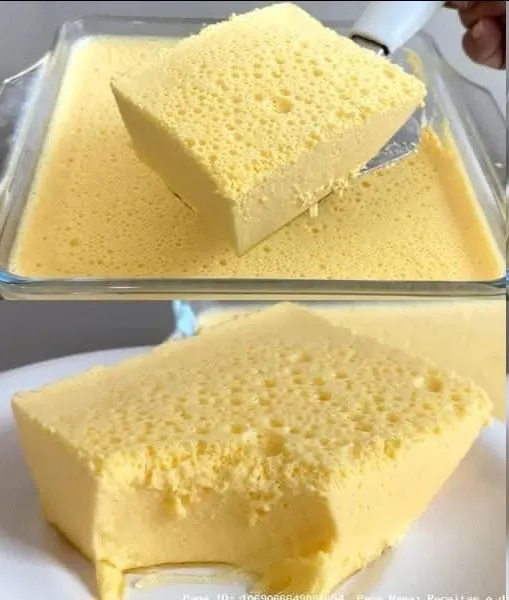 Postre mágico con solo 2 ingredientes