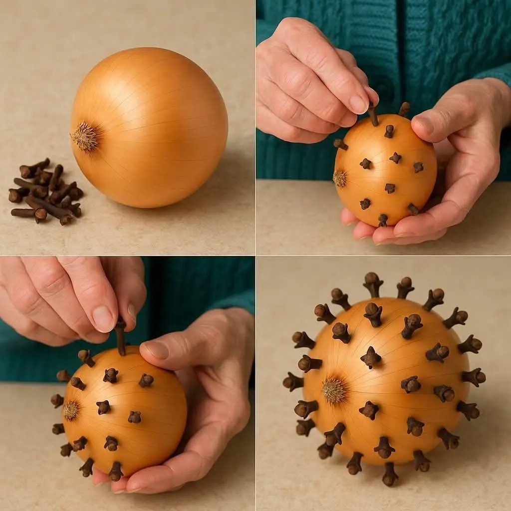 Mi abuela siempre ponía clavos en la cebolla: por eso yo también lo hago