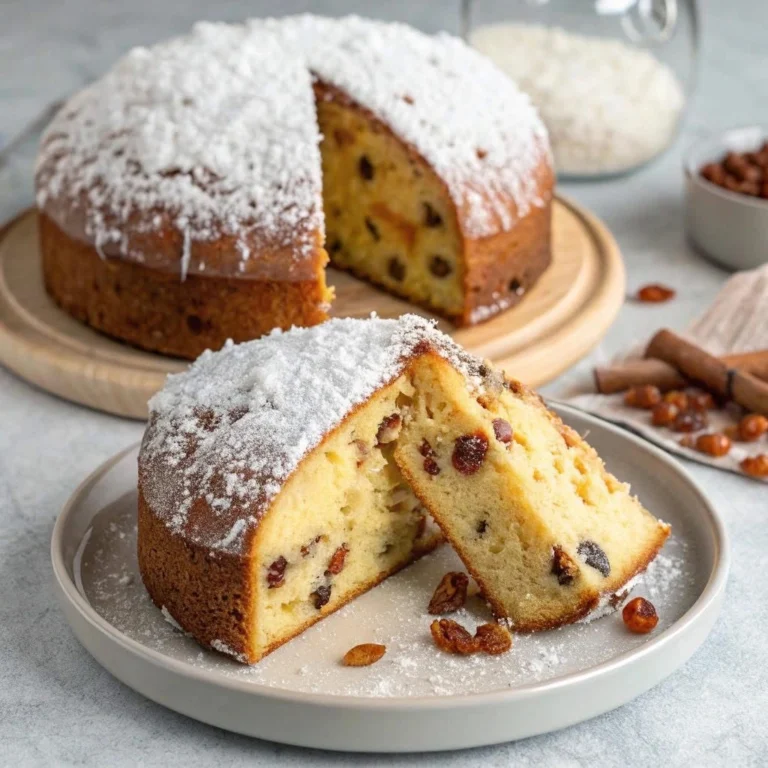 Torta Soffice all Uvetta