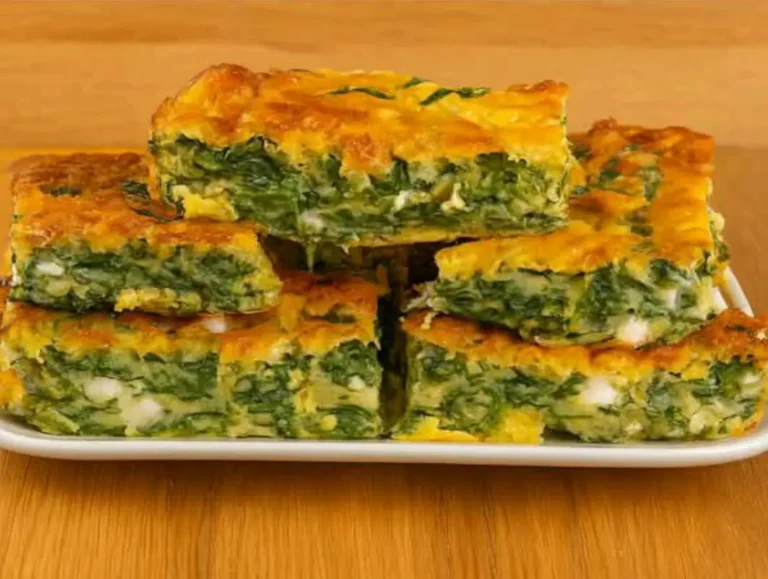 Perfetta anche fredda la torta salata di spinaci e feta