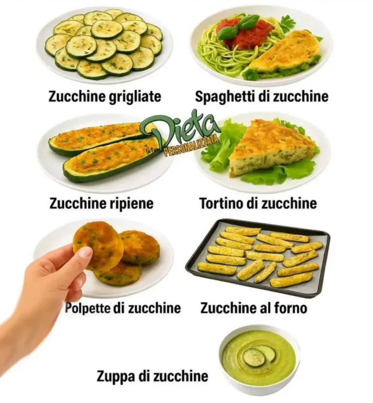 Zucchine a dieta