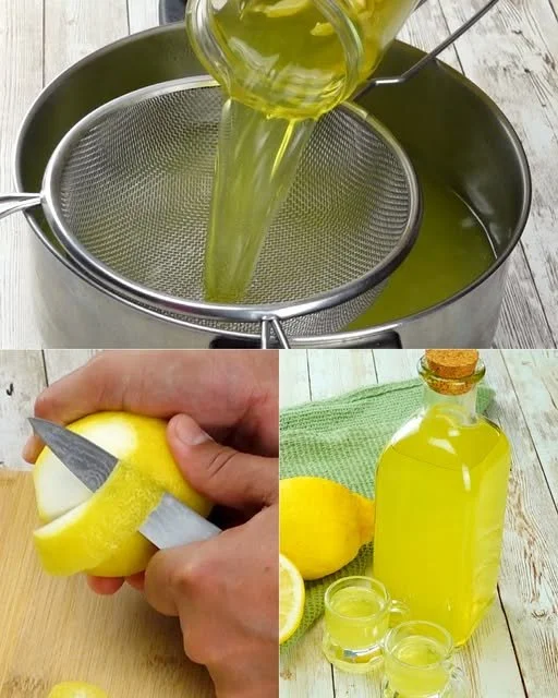 Con soli 5 limoni puoi preparare una bottiglia di limoncello! Ecco come bisogna fare: