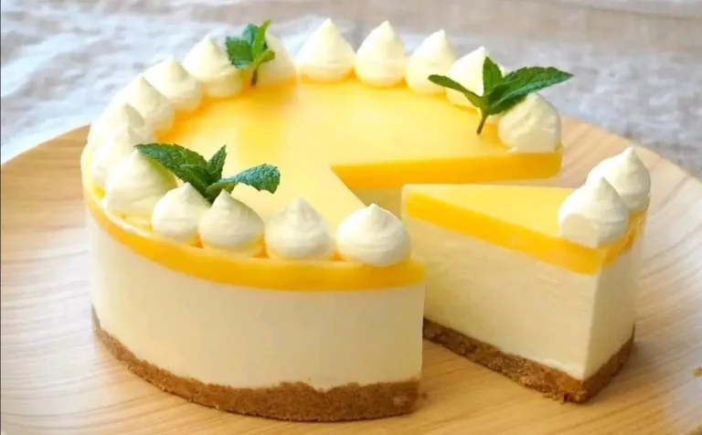 La torta fredda al limone che sta facendo impazzire tutti, ricetta facile e gustosa!!